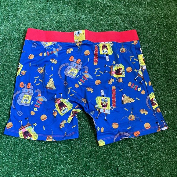 Crazy Boxer Men's SpongeBob SquarePants Burgers Boxer Briefs in Fry Box L NEW - Picture 6 of 14